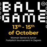 Invitation Ball game softball tournament