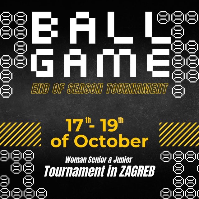 Invitation to last tournament of the season - BALL GAME