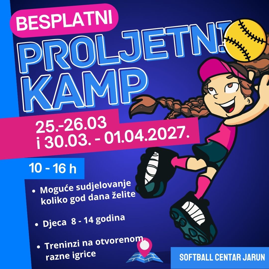 Besplatni proljetni kamp na JARUNU za vrijeme uskršnjih praznika
