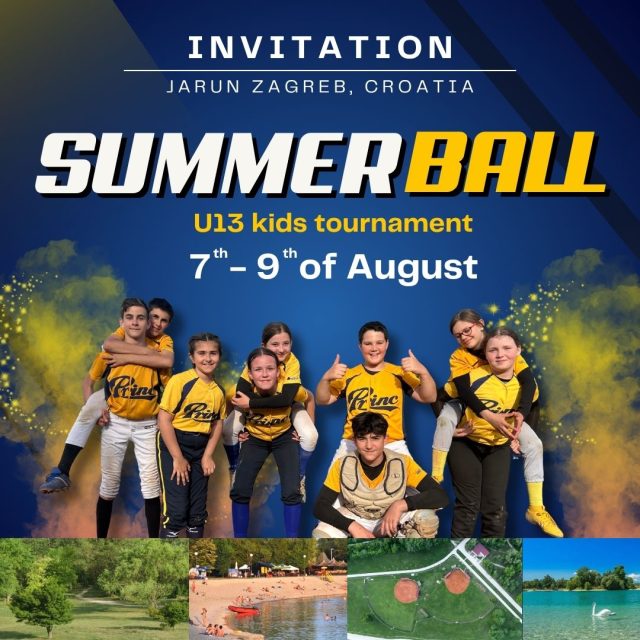 Invitation to U13 softball tournament during summer