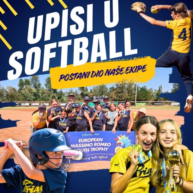 Upisi u softball u Zagrebu – pridruži se Softball klubu Princ na Jarunu